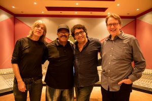 marius cu Mike Stern, Dennies Chambers şi Tom Kennedy.
